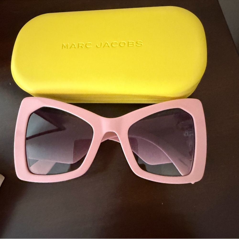 Marc Jacobs Bold Pink Sunglasses